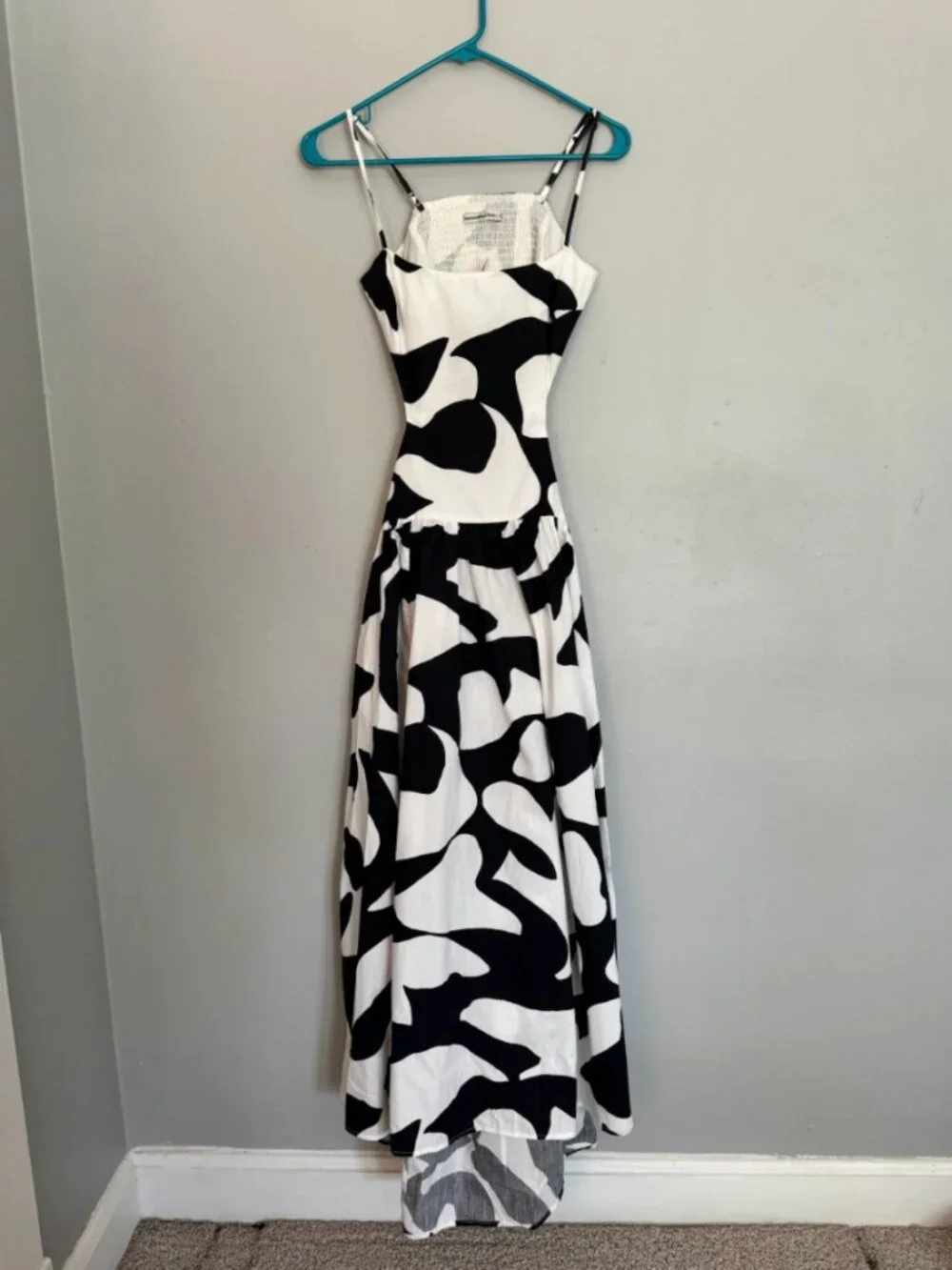 Abercrombie NWT Drop Waist Cutout Maxi Dress Size XS